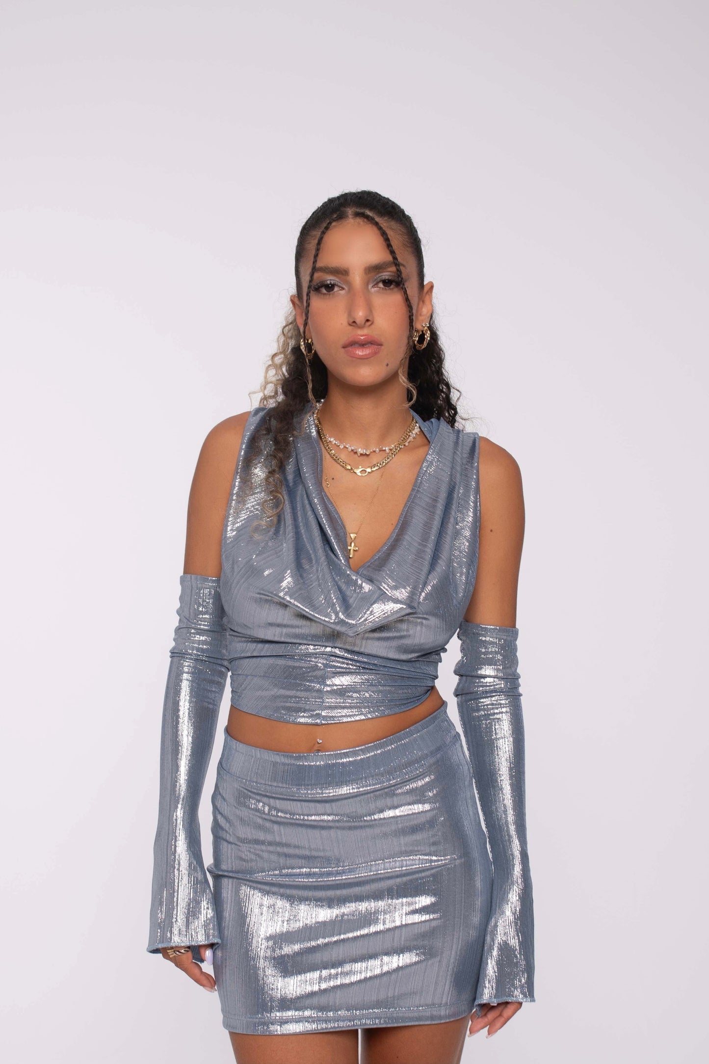 The Madonna Top in Sky