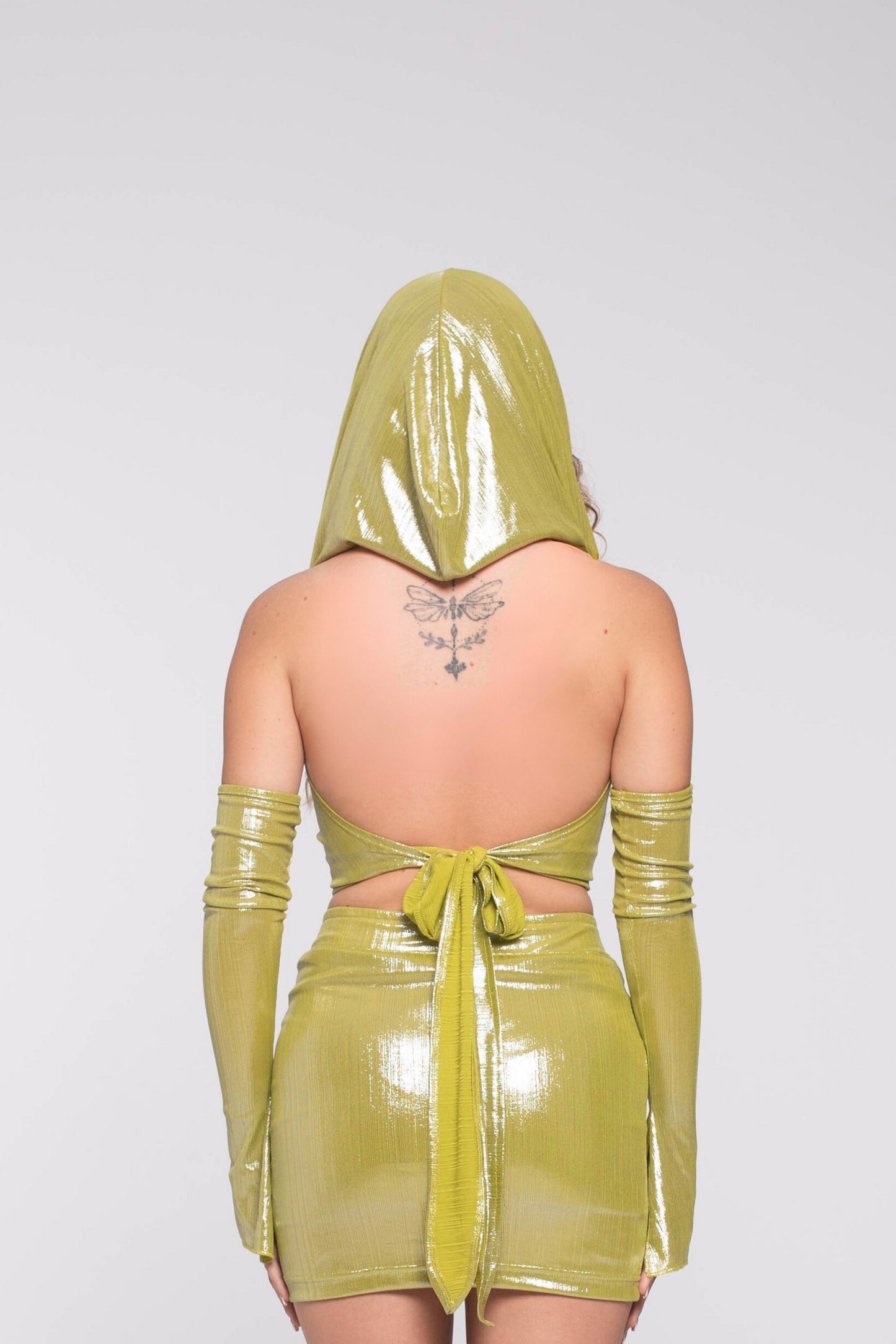 The Madonna Top in Apple